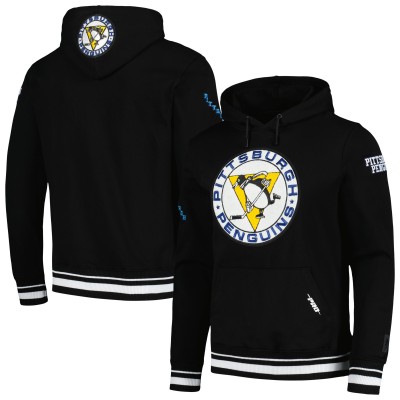 Толстовка Pittsburgh Penguins Pro Standard Black Retro Classic Fleece