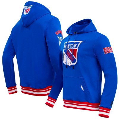 Толстовка New York Rangers Pro Standard Retro Classic Fleece - Blue