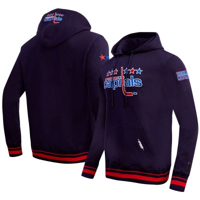 Толстовка Washington Capitals Pro Standard Retro Classic Fleece - Navy