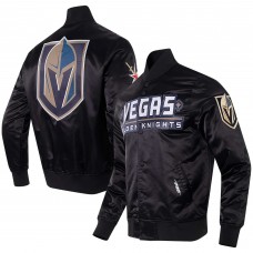 Куртка на кнопках Vegas Golden Knights Pro Standard Classic Satin - Black