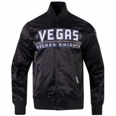 Куртка на кнопках Vegas Golden Knights Pro Standard Classic Satin - Black
