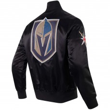 Куртка на кнопках Vegas Golden Knights Pro Standard Classic Satin - Black