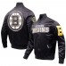 Куртка на кнопках Boston Bruins Pro Standard Classic Satin - Black