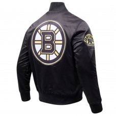 Куртка на кнопках Boston Bruins Pro Standard Classic Satin - Black