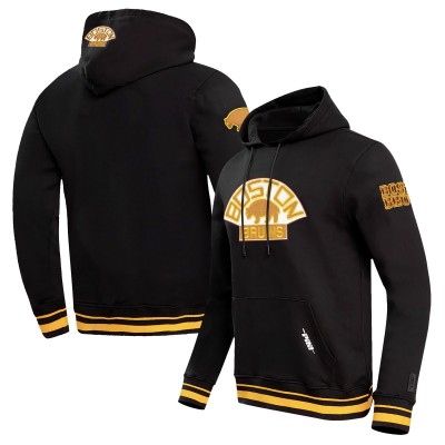 Толстовка Boston Bruins Pro Standard Black Retro Classic Fleece