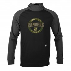 Толстовка New York Rangers Levelwear Uproar Farm Team - Black/Charcoal