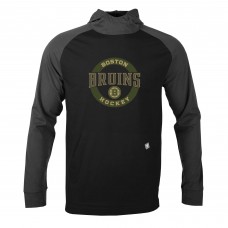 Толстовка Boston Bruins Levelwear Uproar Farm Team - Black/Charcoal