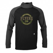 Толстовка Philadelphia Flyers Levelwear Uproar Farm Team - Black/Charcoal