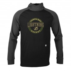 Толстовка Tampa Bay Lightning Levelwear Uproar Farm Team - Black/Charcoal