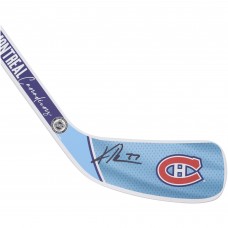 Kirby Dach Montreal Canadiens Autographed Fanatics Authentic 2022-23 Reverse Retro Mini Stick