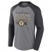 Футболка с длинным рукавом Vegas Golden Knights Fanatics 2024 NHL Winter Classic Distressed Tri-Blend - Heather Gray