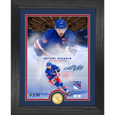 New York Rangers Artemi Panarin Highland Mint 13 x 16 Legends Bronze Coin Photo Mint