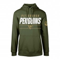 Толстовка Pittsburgh Penguins Levelwear Olive Delta Podium Fleece Толстовка Pittsburgh Penguins Levelwear Olive Delta Podium Fleece