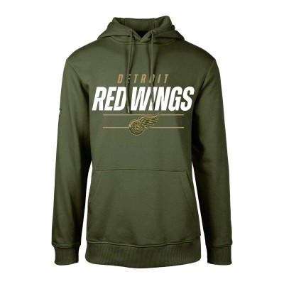 Толстовка Detroit Red Wings Levelwear Youth Podium Fleece - Olive