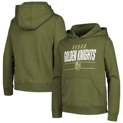 Толстовка Vegas Golden Knights Levelwear Youth Podium Fleece - Olive