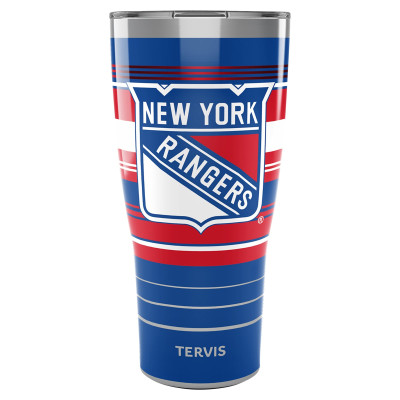 Термос New York Rangers Tervis 30oz. Hype Stripes Stainless Steel