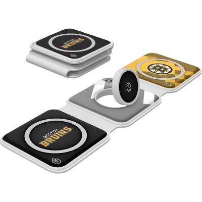 Boston Bruins Keyscaper 3-in-1 Foldable Charger