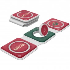 Minnesota Wild Keyscaper 3-in-1 Foldable Charger
