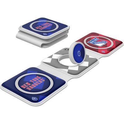 New York Rangers Keyscaper 3-in-1 Foldable Charger