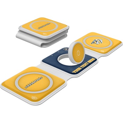 Nashville Predators Keyscaper Personalized 3-in-1 Foldable Charger