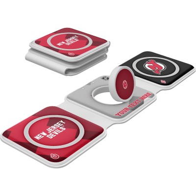New Jersey Devils Keyscaper Personalized 3-in-1 Foldable Charger
