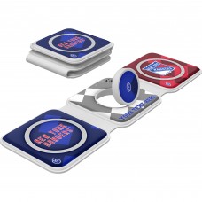 New York Rangers Keyscaper Personalized 3-in-1 Foldable Charger New York Rangers Keyscaper Personalized 3-in-1 Foldable Charger
