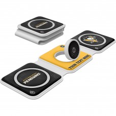 Pittsburgh Penguins Keyscaper Personalized 3-in-1 Foldable Charger