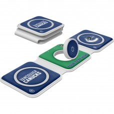 Vancouver Canucks Keyscaper Personalized 3-in-1 Foldable Charger