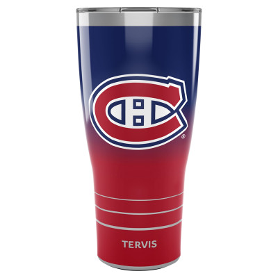 Термос Montreal Canadiens Tervis 30oz. Ombre Stainless Steel