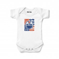 Newborn & Малышам Edmonton Oilers Chad & Jake White Bodysuit