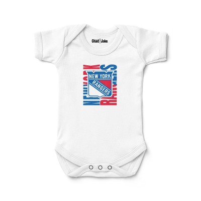 Newborn & Малышам New York Rangers Chad & Jake White Bodysuit