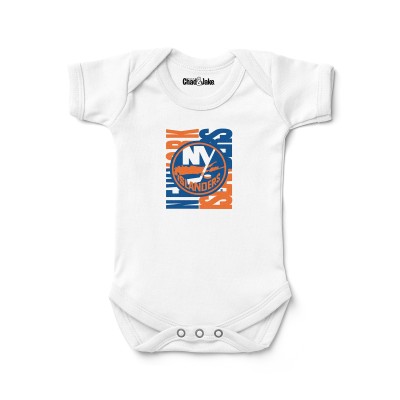 Newborn & Малышам New York Islanders Chad & Jake White Bodysuit