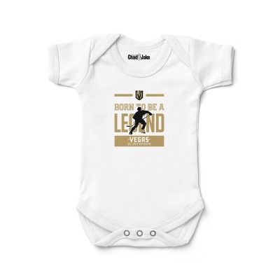 Newborn & Малышам Vegas Golden Knights Chad & Jake White Legend Bodysuit