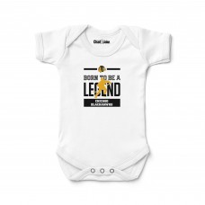Newborn & Малышам Chicago Blackhawks Chad & Jake White Legend Bodysuit