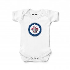 Newborn & Малышам Winnipeg Jets Chad & Jake White Logo Bodysuit