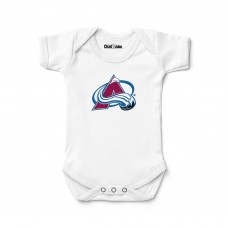 Newborn & Малышам Colorado Avalanche Chad & Jake White Logo Bodysuit