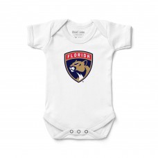 Newborn & Малышам Florida Panthers Chad & Jake White Logo Bodysuit Newborn & Малышам Florida Panthers Chad & Jake White Logo Bodysuit