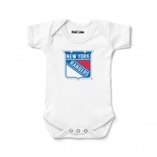 Newborn & Малышам New York Rangers Chad & Jake White Logo Bodysuit Newborn & Малышам New York Rangers Chad & Jake White Logo Bodysuit