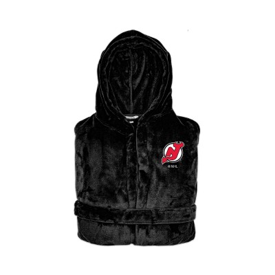 Халат New Jersey Devils ISlide Unisex Adult NHL Black Hooded - Black