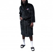 Columbus Blue Jackets ISlide Unisex Adult NHL Black Hooded Robe - Black