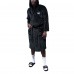 Unisex Adult Vancouver Canucks ISlide Black NHL Black Hooded Robe