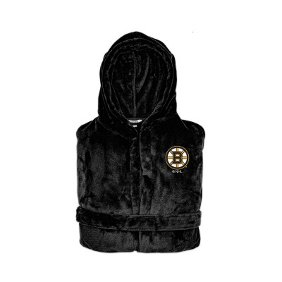 Халат с капюшоном Boston Bruins ISlide Unisex Adult NHL Black - Black