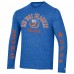Футболка с длинным рукавом New York Islanders Champion Multi-Logo Tri-Blend - Heather Royal