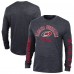 Футболка с длинным рукавом Carolina Hurricanes Champion Multi-Logo Tri-Blend - Heather Black