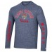 Футболка с длинным рукавом Florida Panthers Champion Multi-Logo Tri-Blend - Heather Navy