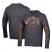 Футболка с длинным рукавом Philadelphia Flyers Champion Multi-Logo Tri-Blend - Heather Black