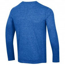 Футболка Tampa Bay Lightning Champion Multi-Logo Tri-Blend Long Sleeve - Heather Blue