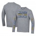 Футболка с длинным рукавом Nashville Predators Champion Tri-Blend Dual-Stripe - Heather Gray