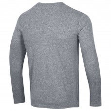 Футболка с длинным рукавом New Jersey Devils Champion Tri-Blend Dual-Stripe - Heather Gray