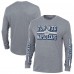 Футболка с длинным рукавом Toronto Maple Leafs Champion Tri-Blend Dual-Stripe - Heather Gray
